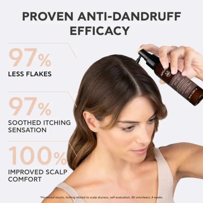 Apivita Lozione dermatologica lenitiva istantanea per il cuoio capelluto, 100 ml