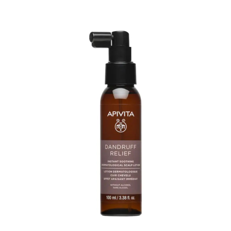 Apivita Lozione dermatologica lenitiva istantanea per il cuoio capelluto, 100 ml