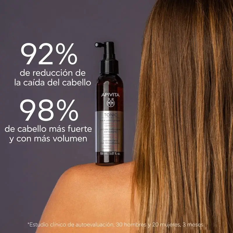 APIVITA Lozione anticaduta per capelli con Tc di ippopotamo e proteine di lupino