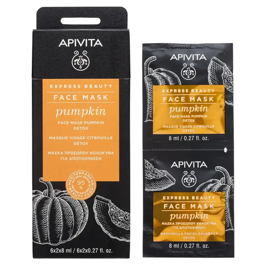 Maschera viso detox alla zucca APIVITA Express Beauty