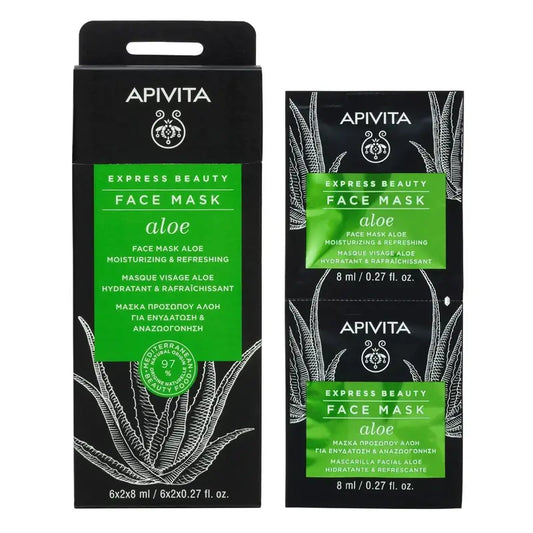 APIVITA Express Beauty Maschera idratante con aloe
