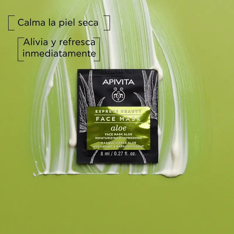 APIVITA Express Beauty Maschera idratante con aloe