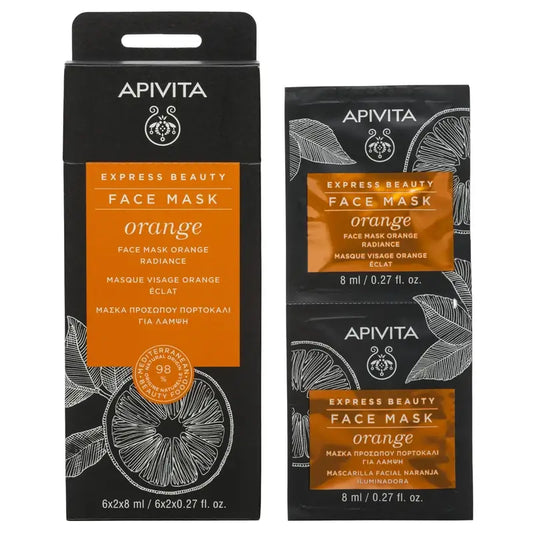 APIVITA Express Beauty Maschera viso rivitalizzante all'arancia