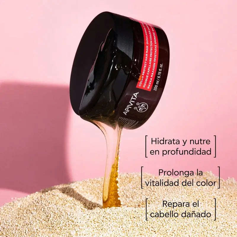 Apivita Maschera sigillante con quinoa e miele , 200 ml