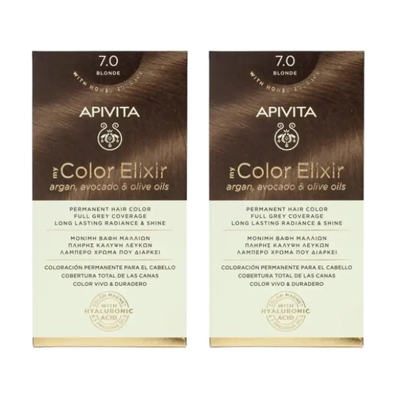 Apivita My Color Elixir N7.0 Duplo, 2 unità
