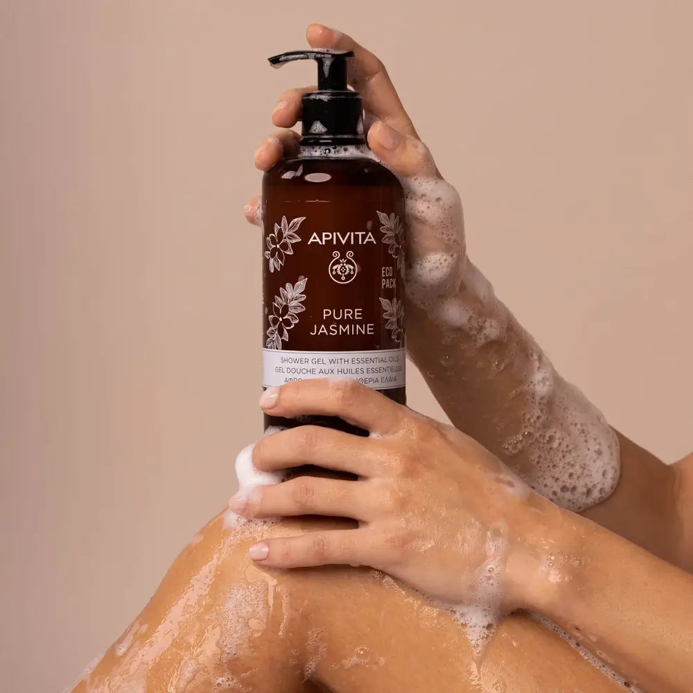 APIVITA Gel da bagno puro al gelsomino con oli essenziali 500 ml