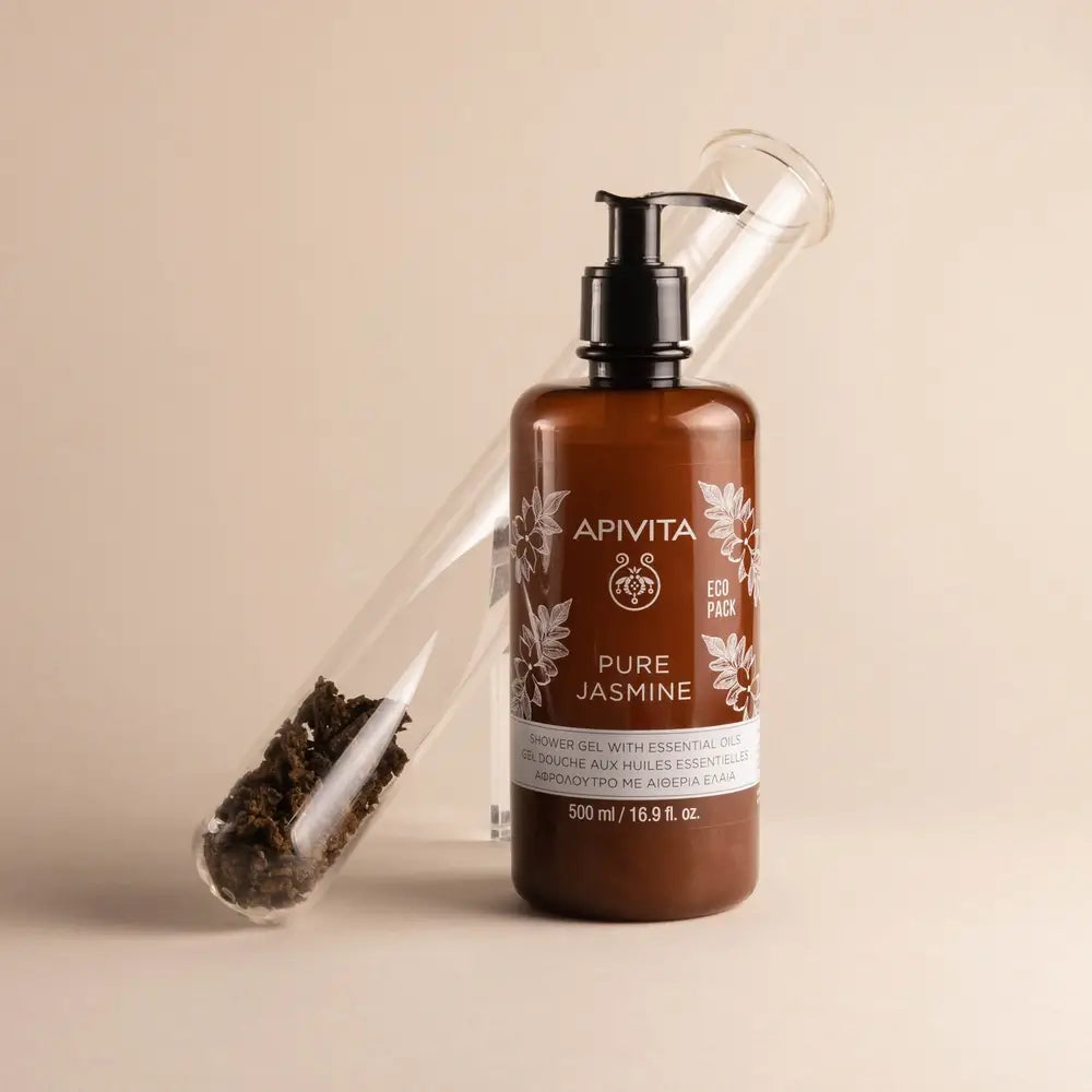 APIVITA Gel da bagno puro al gelsomino con oli essenziali 500 ml