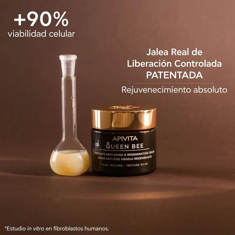 APIVITA Ape Regina Crema Rigenerante Anti-Età Assoluta Texture Ricca 50 ml