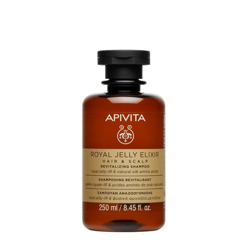 Apivita Shampoo rivitalizzante alla pappa reale, 250 ml