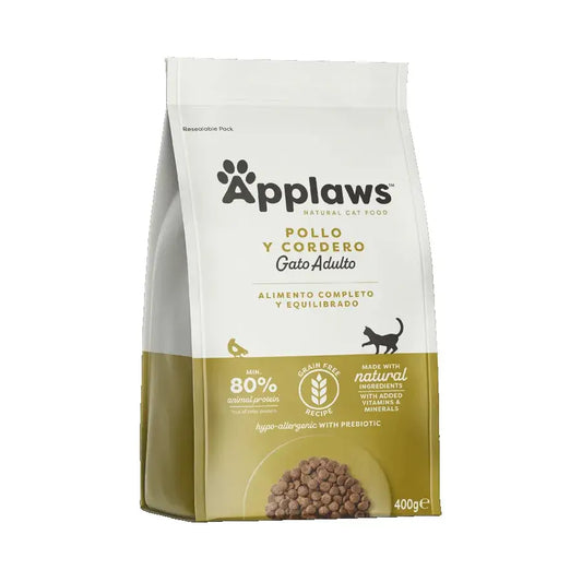 Applaws Cat Dry Pollo e Agnello 400Gr