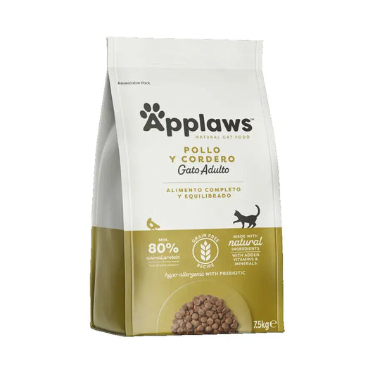 Applaws Cat Dry Pollo e Agnello 7,5Kg