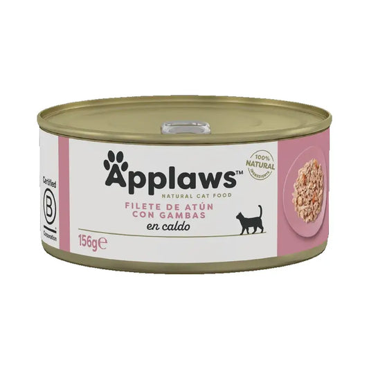 Applaws Cat Tuna & Shrimp Can 24X156Gr