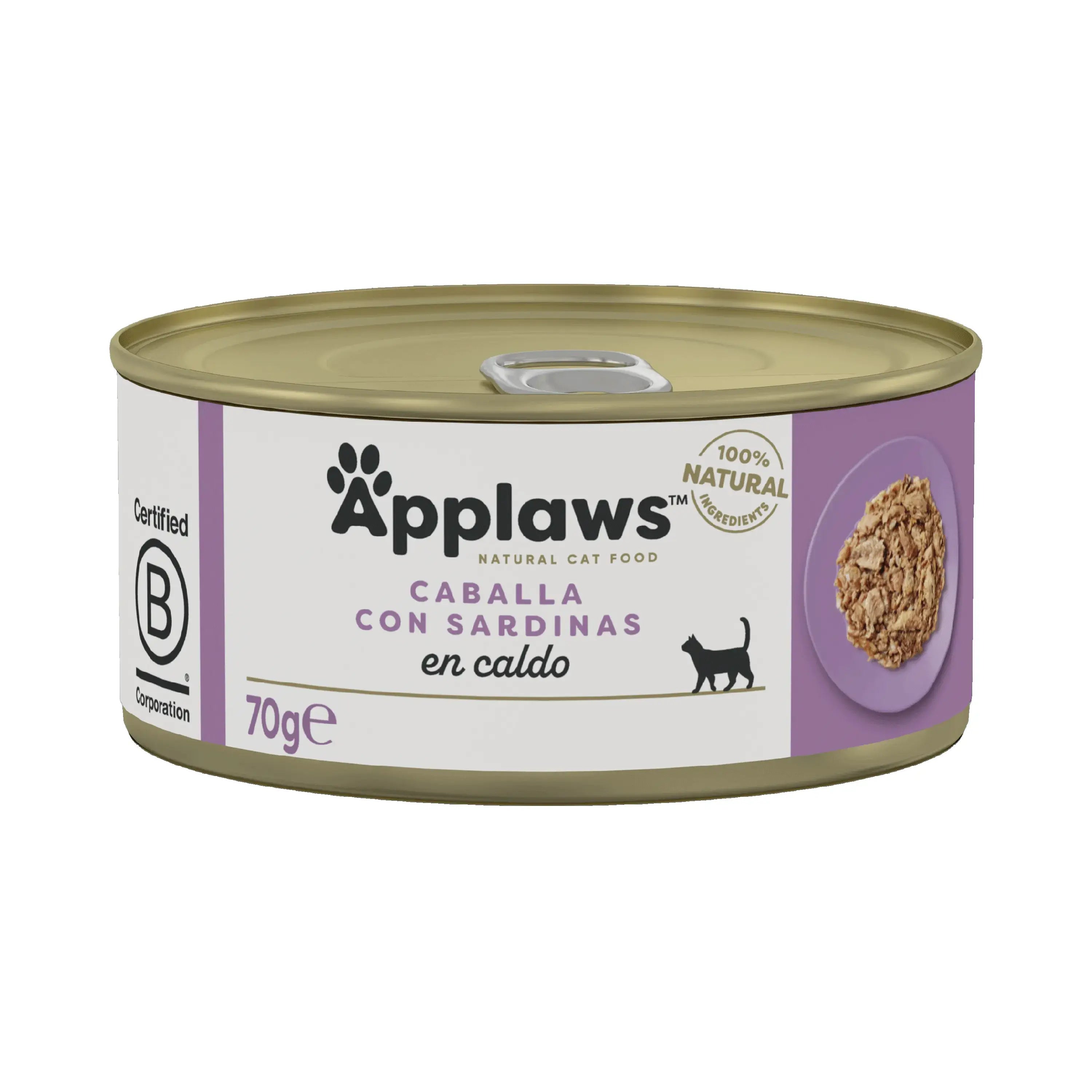 Applaws Cat in scatola Sgombro e sardine 24X70Gr