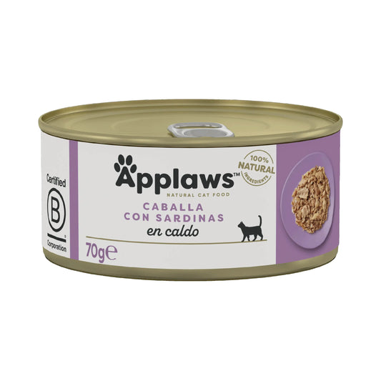 Applaws Cat in scatola Sgombro e sardine 24X70Gr