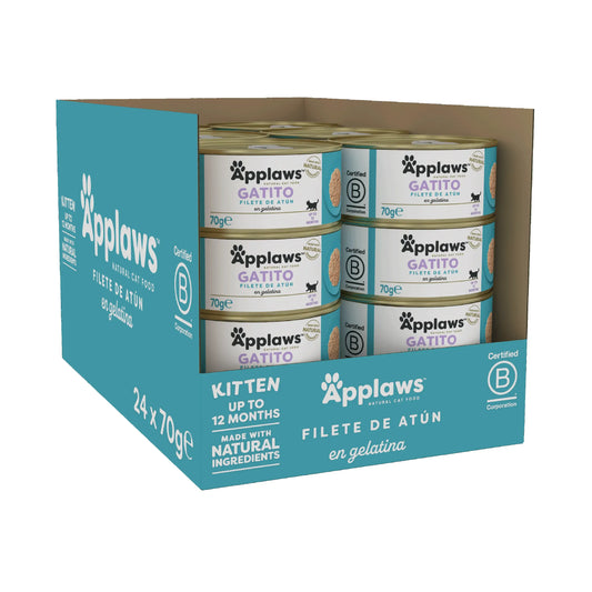 Applaws Cat Kitten Tuna Lattina 24X70Gr