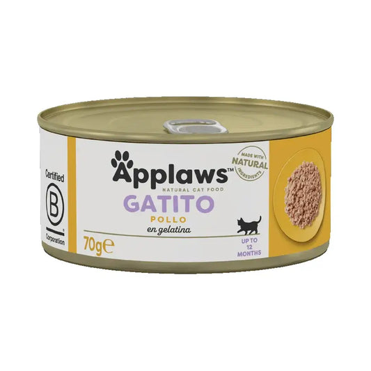 Applaws Cat Kitten Petto di pollo in lattina 24X70Gr