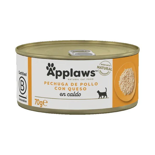 Applaws Cat Pollo in scatola con formaggio 24X70Gr