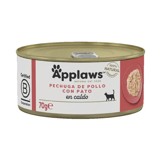 Applaws Cat Chicken & Duck Lattina 24X70Gr