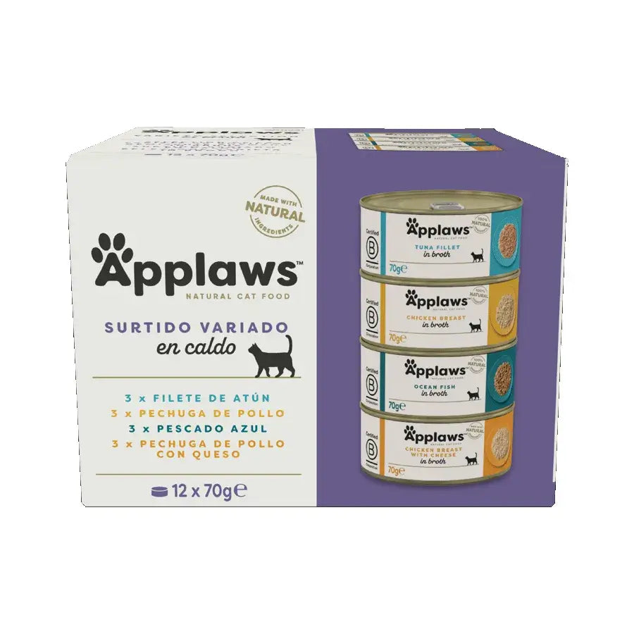 Applaws Cat Supreme Selection Lattina Multipack 12X70Gr
