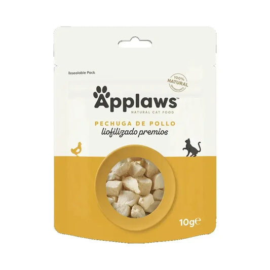 Applaws Cat Snack Petto di pollo liofilizzato, 12x10 grammi