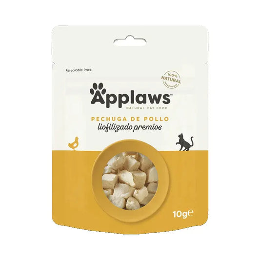 Applaws Cat Snack Petto di pollo liofilizzato, 12x10 grammi