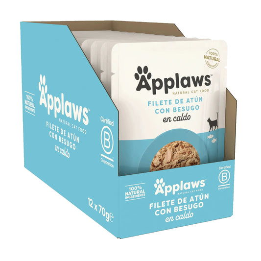 Applaws Cat On Tuna & Bream 12X70Gr