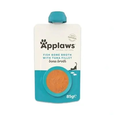 Applaws Cat Fish Brodo di ossa e filetto di tonno 12X85Gr