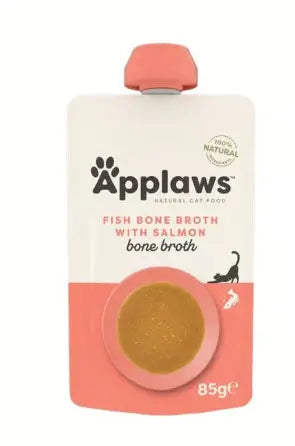 Applaws Cat On Fish Brodo di ossa con salmone 12X85Gr