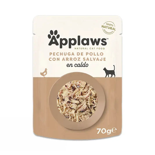 Applaws Cat Pollo con Riso Busta 12X70Gr