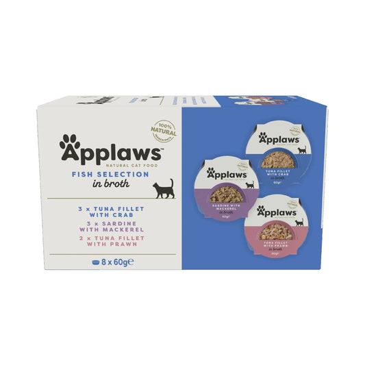 Applaws Cat Multi Choice Porzione di pesce 8X60