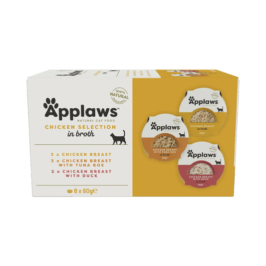 Applaws Cat Multipack Selezione di pollo 8X60