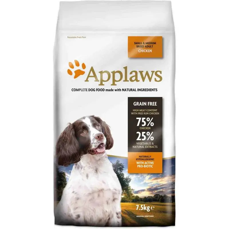 Applaws Dog Dry Adult Small & Medium Breed Pollo 7Kg