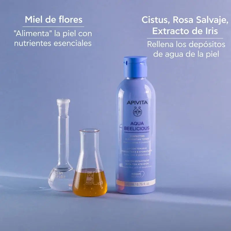 Aqua Beelicious Tonico perfezionatore e idratante, 200 Ml