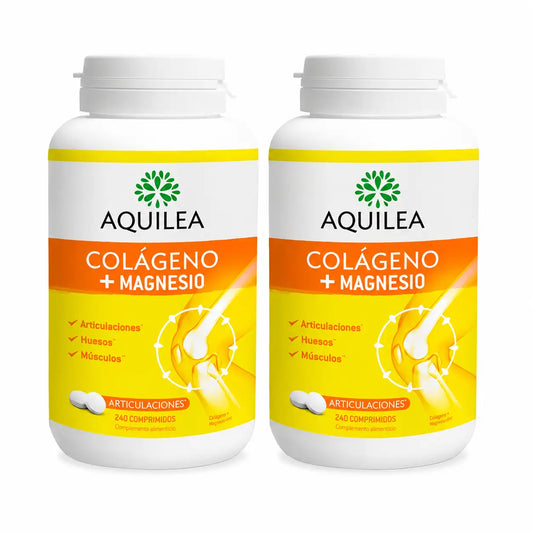 Aquilea Collagene + Magnesio, 240 compresse, confezione da 2