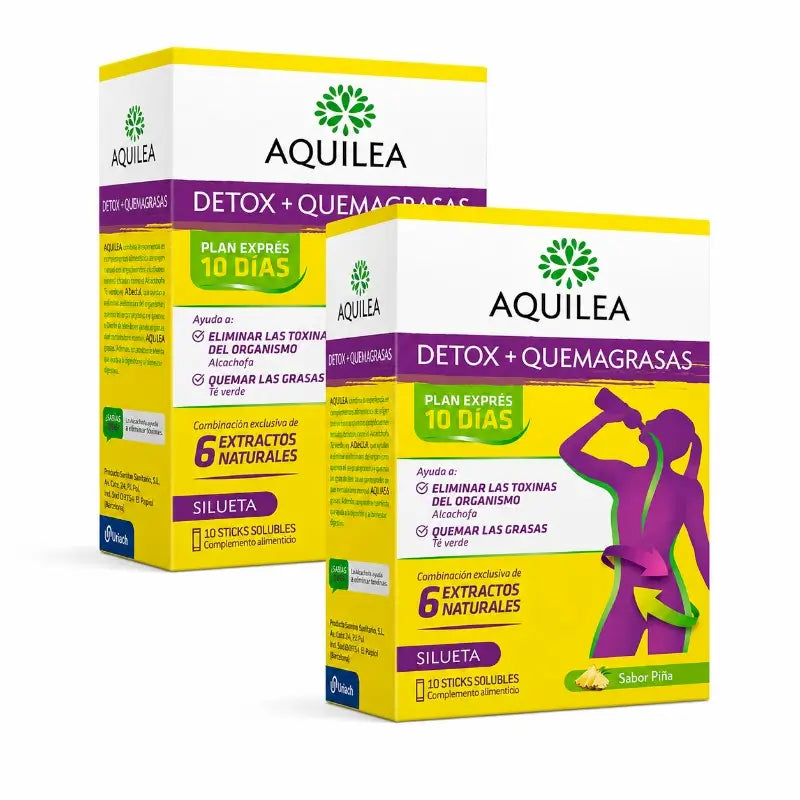 Aquilea Detox, 2X10 bastoncini