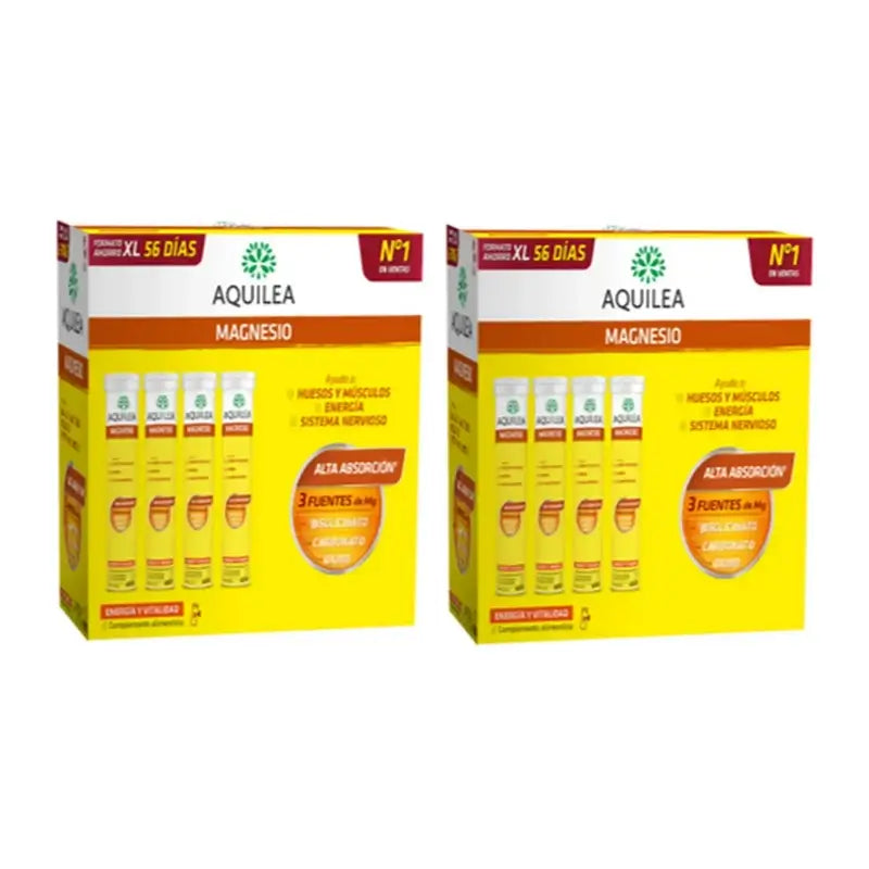 Aquilea Energia e Vitalità Magnesio Effervescente , 2X56 Compresse
