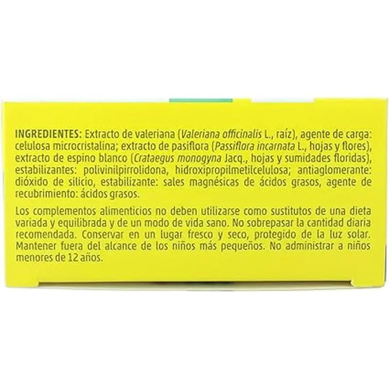 Aquilea Enrelax Forte 500 mg Valeriana + Biancospino + Passiflora, 30 compresse