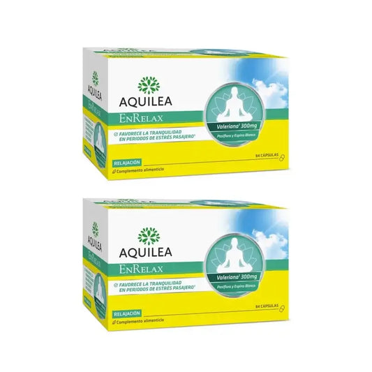 Aquilea Enrelax Valeriana + Biancospino + Passiflora, 2X84 Capsule