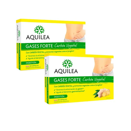 Aquilea Gas Forte Carbone Vegetale, 2X60 Capsule