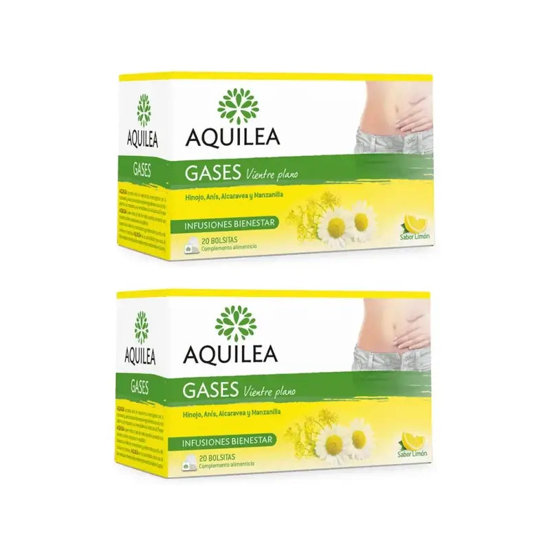 Aquilea Gas Infusi per pancia piatta, 2X20 bustine