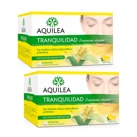 Aquilea Infusi Tranquillità, Confezione 2 x 40 Bustine