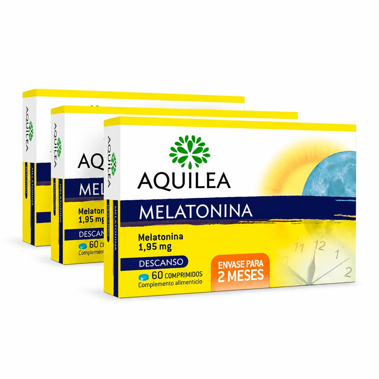 Aquilea Melatonina 1,95 mg 60 compresse, confezione da 3