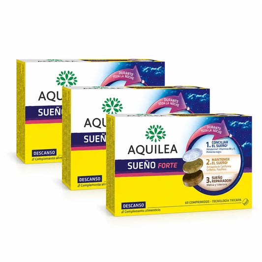 Aquilea Sueño Forte, 60 compresse, confezione da 3