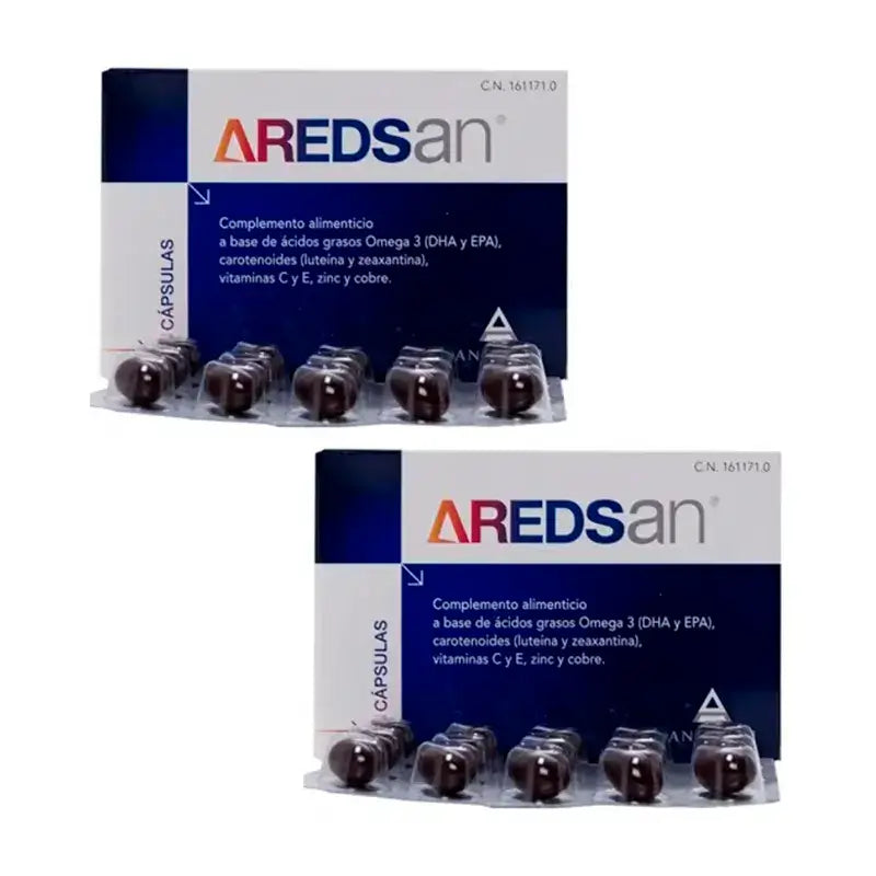 Aredsan, Confezione 2 x 60 Capsule