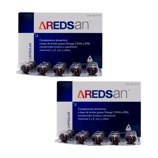 Aredsan, Confezione 2 x 60 Capsule
