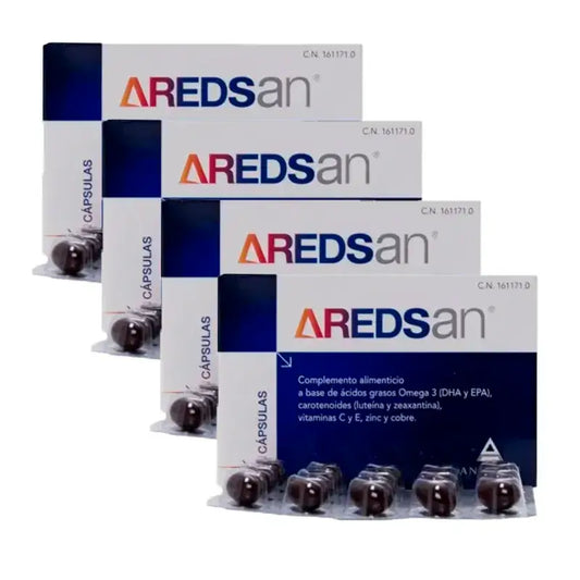Aredsan, Confezione 4 x 60 capsule
