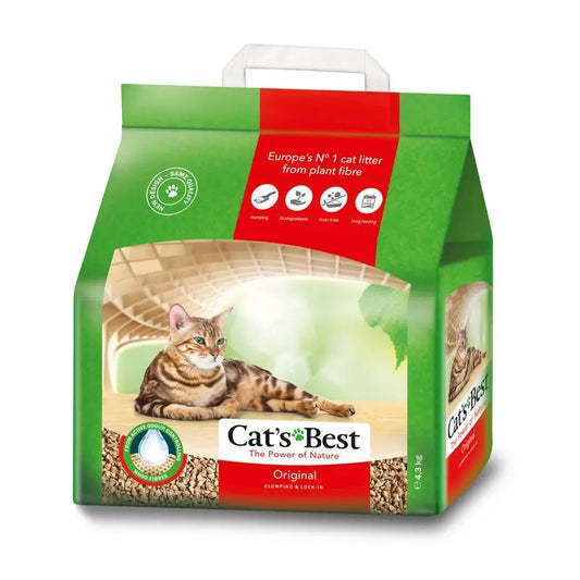 Lettiera vegetale Cat'S Best Original 10L 4,3 Kg