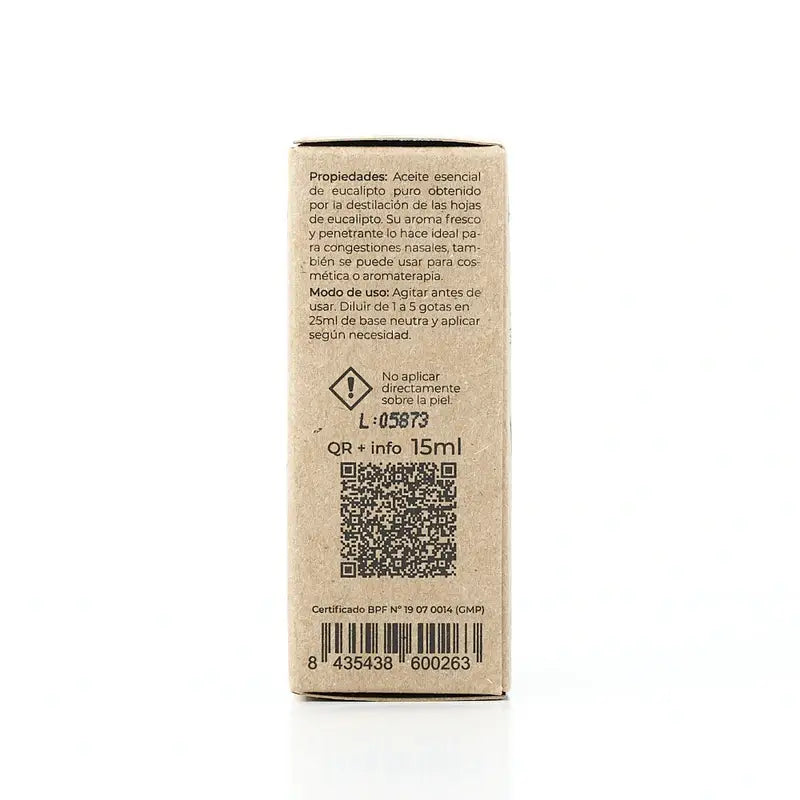 Olio essenziale di Arganour Olio essenziale di Eucalipto, 15 Ml