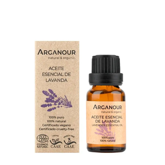 Olio essenziale di Arganour Olio essenziale di lavanda, 15 Ml