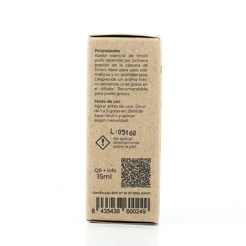 Olio essenziale di Arganour Olio essenziale di limone, 15 Ml